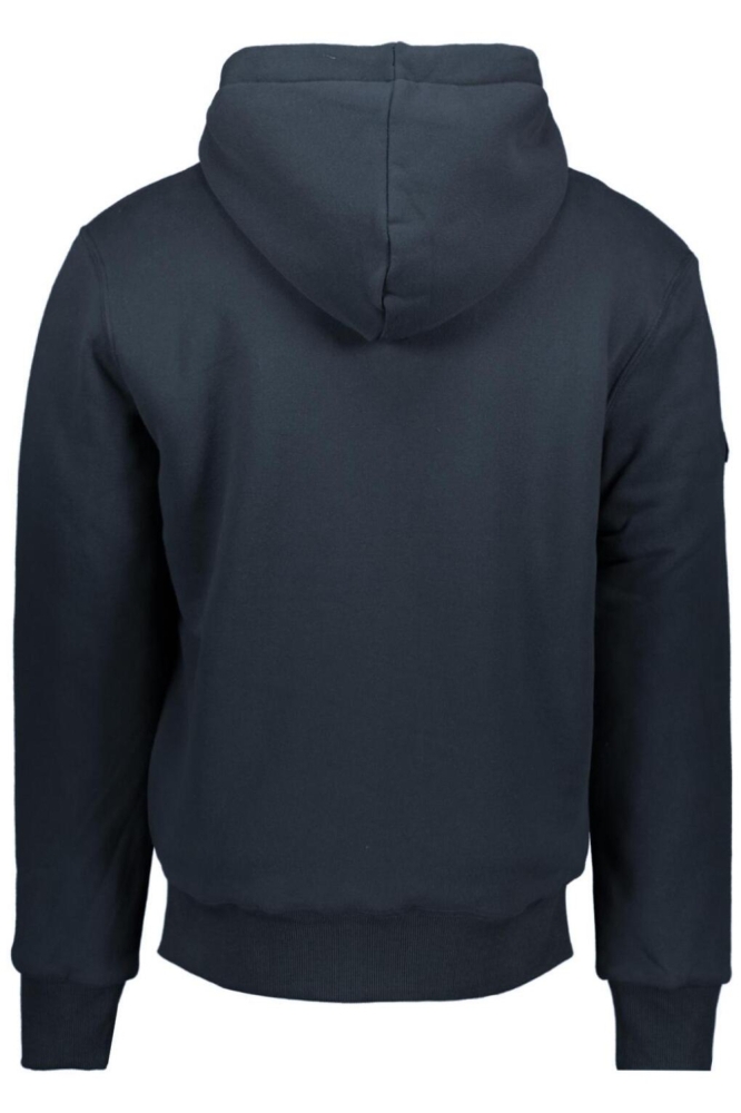 BORG LINED ZIPHOOD M2014502A ECLIPSE NAVY